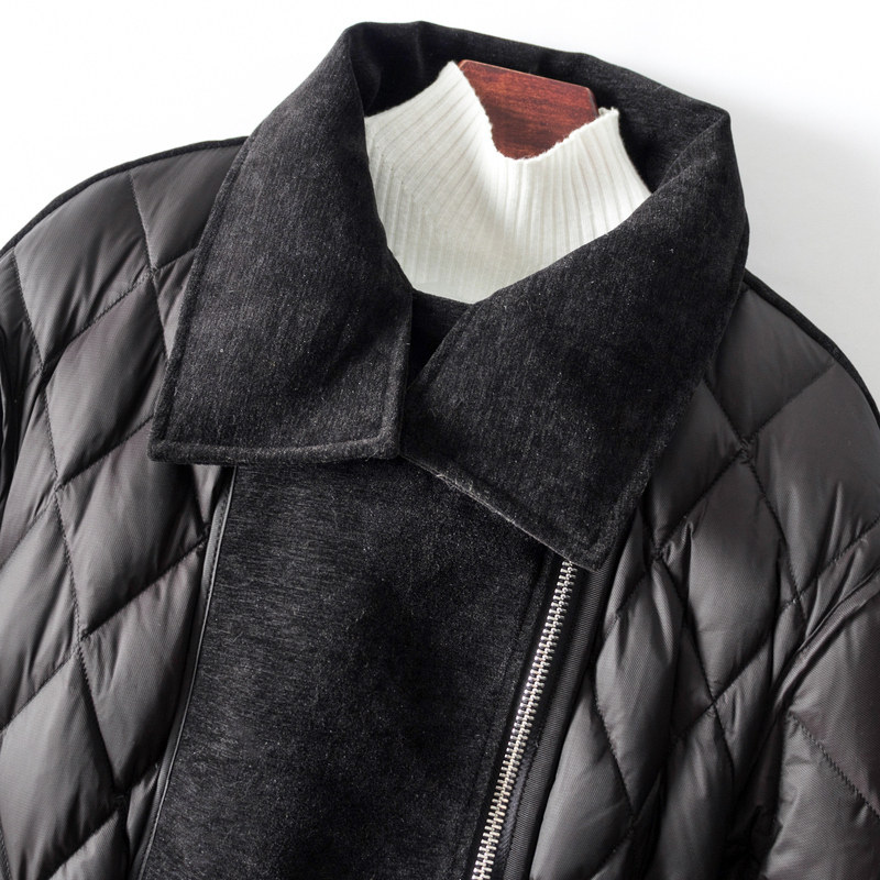 慕荷黑色冬2021新款时尚气质白鸭绒 慕荷羽绒服