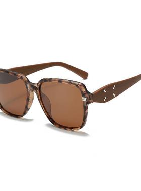 直播爆款时尚大框木纹偏光太阳镜TR太阳镜防紫外线开车驾驶墨镜男