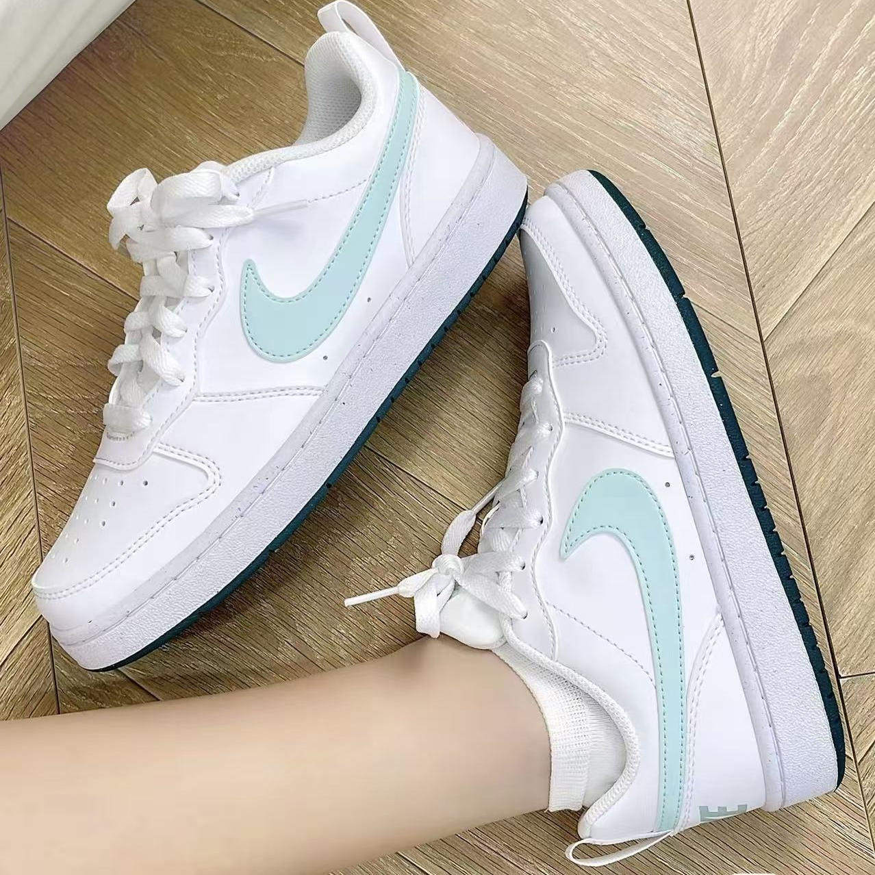 假一赔三 耐克/Nike Court酷菠萝大童低帮休闲运动鞋男女耐穿板鞋,淘宝优惠券,粉丝福利购,淘宝优惠卷