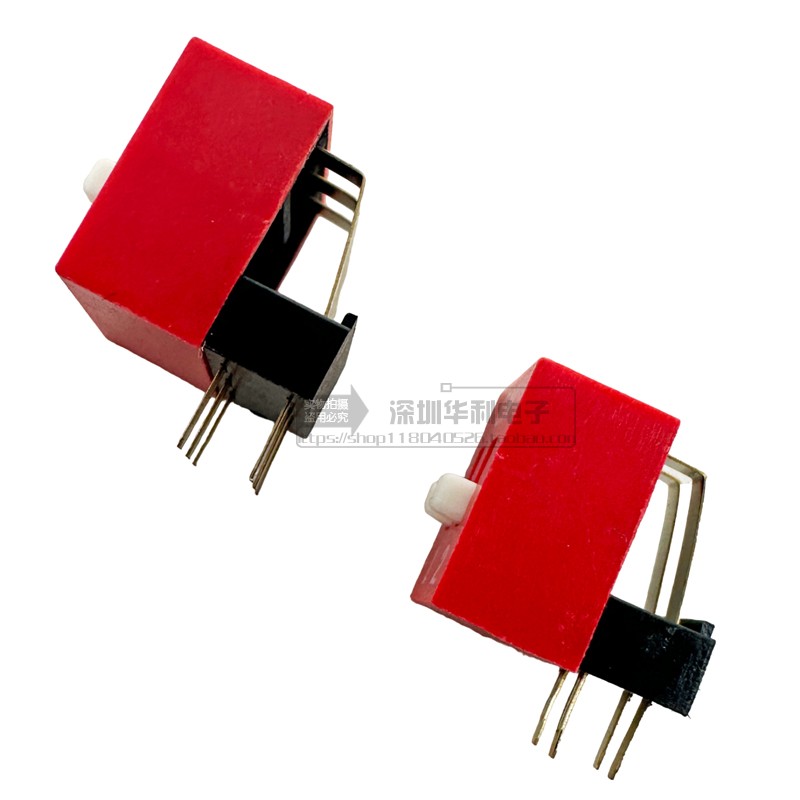 拨码开关 DA2.54MM 1P/2P/3P/4P/5P/6P/8P/10P 弯脚侧面侧拨琴键 - 图2