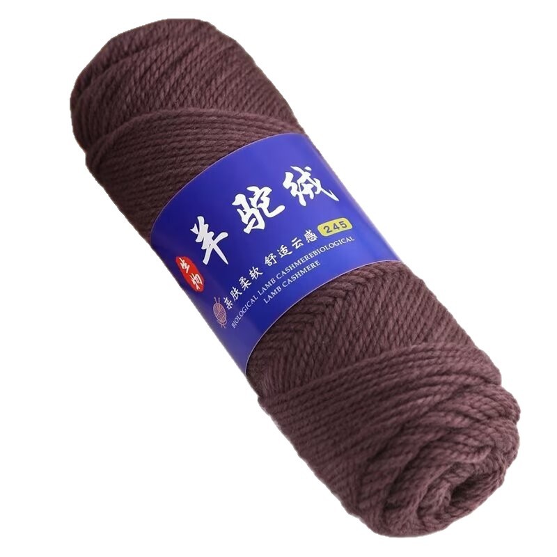 厂家 棒针线粗毛线团手工编织毛衣打外套羊驼绒线织围巾帽子 - 图3