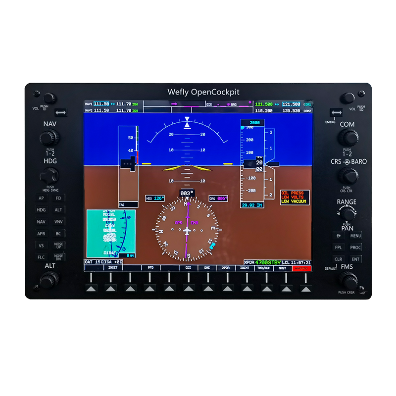 飞机哥G1000 赛斯纳garmin 蜂窝导航面板 wefly MFD 2020 P3d XP - 图0