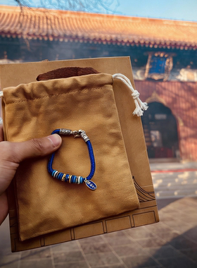 北京代手绳流通处正品本命金刚结红绳手链御守生日礼物情侣款马年