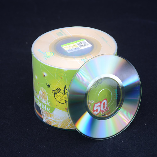 包邮香蕉3寸cd-r光盘8CM小光盘2X-32X CD空白刻录盘215MB空白碟空光盘相店常用存档光盘 - 图0
