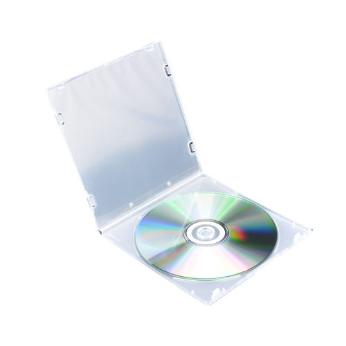 PP光盘盒不易碎cd盒12CM光碟盒可插封面dvd单片装收纳盒光碟盒 - 图3