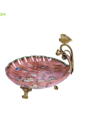 纯铜摆件美式客厅欧式法式装饰品