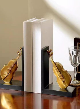 奢华书房纯铜书档欧式美式法式