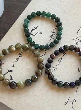 且藏原创天然石手工串珠手链