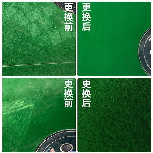 麻将桌布自动麻将机自粘桌布台布桌面贴布垫加厚消音台面布正方形 - 图2