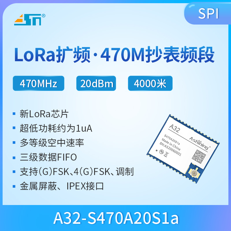 SX1278/LLCC68无线射频传输通信LoRa模块433/915M高灵敏度SPI接口-图1