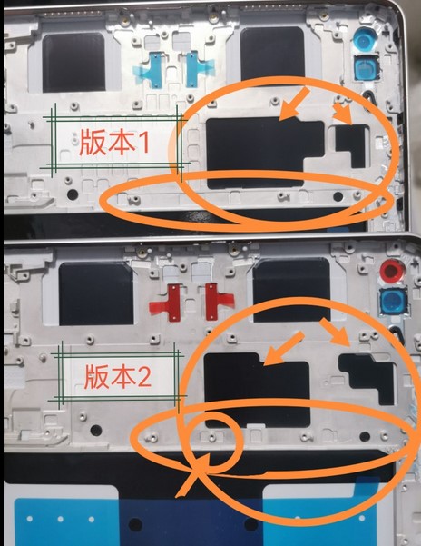 适用于华为matepad 11 后壳 DBY-w09 BRT-W09中框 后盖 电池 后盖 - 图0