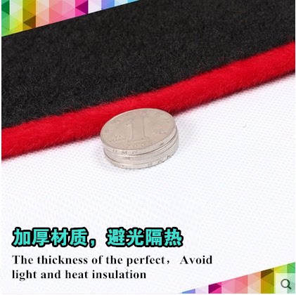 适用于长安欧尚X70A仪表盘垫避光垫中控工作台隔垫防晒遮光垫改装 - 图0