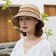 Summer sun protection fisherman hat women's sunshade woven hat