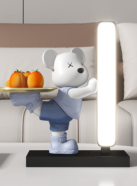 暴力熊收纳小夜灯摆件客厅电视柜