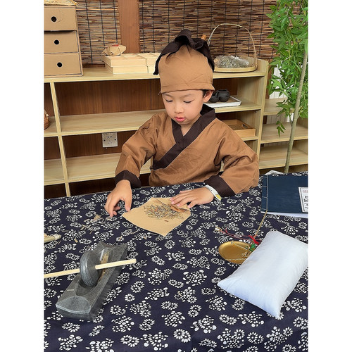 幼儿园环创中国中医传统文化主题墙面布置装饰娃娃家角色区域扮演 - 图0
