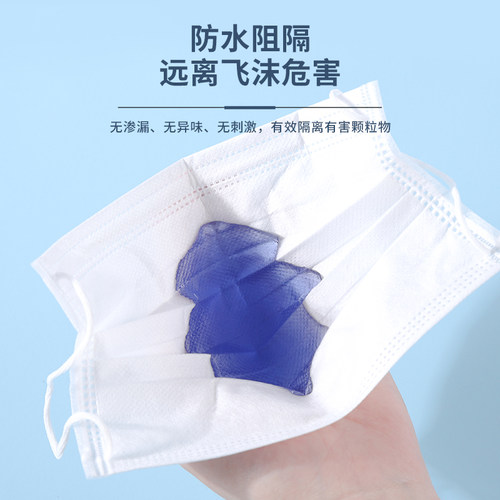 一次性口罩 一二三层无纺布防尘防晒透气带鼻梁条2000只装包邮 - 图0