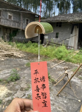 竹风铃国风装饰手工DIY