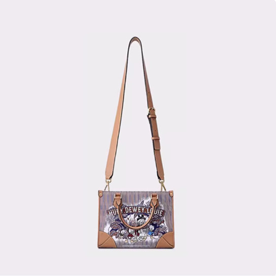 Fion/菲安妮巧锦托特包迪士尼唐老鸭大容量斜挎手提包FAAFAMN004,淘宝优惠券,粉丝福利购,淘宝优惠卷