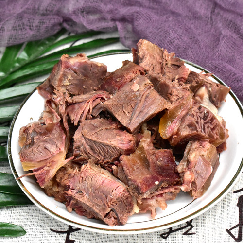 五香驴肉熟真空包装山东特产郓城黄安酱驴肉即食新鲜熟驴肉下酒菜 - 图1