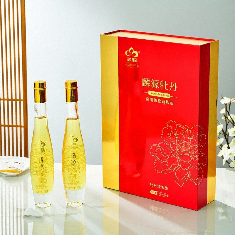 麟源牡丹葵花籽玉米油牡丹籽油亚麻籽油食用植物调和油炒菜调味油,淘宝优惠券,粉丝福利购,淘宝优惠卷