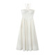 Han Yujia halter neck padded dress