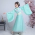 Cô bé Hanfu trang phục trẻ em Trang phục của phụ nữ lắc lư cùng một đoạn biểu diễn cổ tích thanh lịch cổ tích trang phục cổ tích công chúa phong cách Trung Quốc - Trang phục