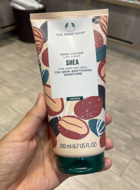 英国the body shop橄榄 西柚身体乳霜润肤乳香体保湿滋润霜200ML