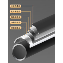 Black Balcony Clotheshorse Stationary Stainless Steel Clothes Hanger Single Double Sunning Clothing Bracket Top Fitting Indoor external wall