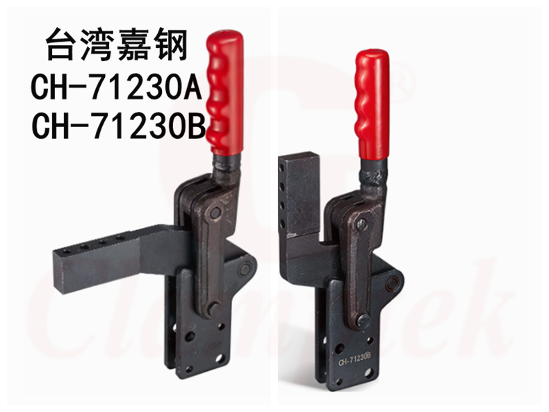 焊接式快速夹具CH-70200A/B 70730A/B/71230A/B 72430A/B夹钳肘夹 - 图1