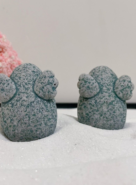 仿真海利亚女神像小摆件花卉盆景微景观造景女神像抽象伴手礼小摆