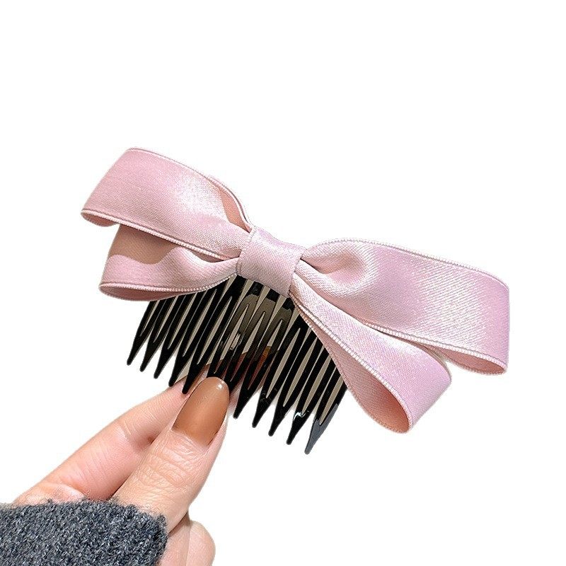 公主头蝴蝶结插梳碎发神器小清新甜美刘海夹后脑勺碎发夹头饰发卡,淘宝优惠券,粉丝福利购,淘宝优惠卷