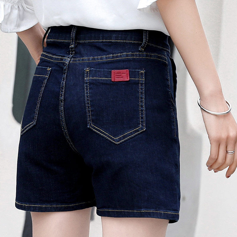 添迎加大码牛仔裙女2019新款短裤裙 添迎女装半身裙