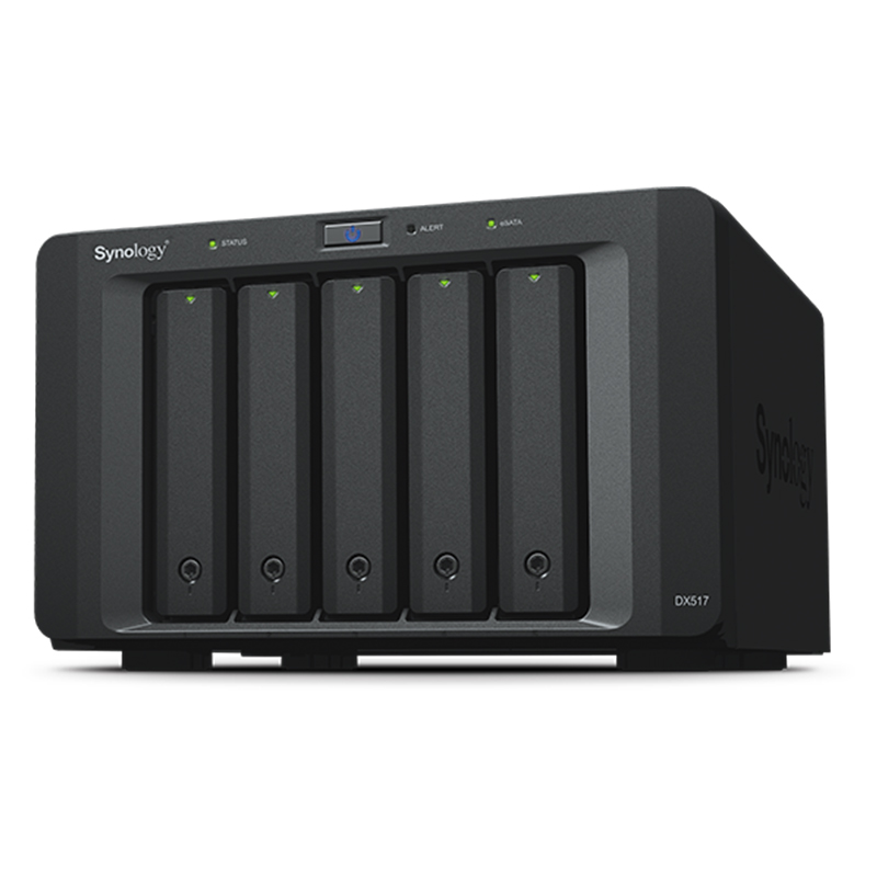 Synology群晖 DX517扩容箱?NAS扩充设备扩展柜5盘位适用DS720+920+1621+1520+1821+918+1819+1019+718+1618+ - 图3