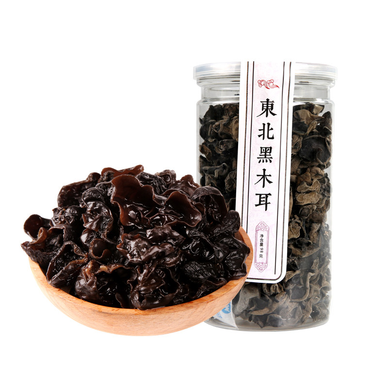 东北小碗耳长白山特级肉厚黑木耳 榆园食品黑木耳
