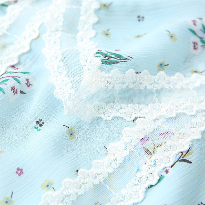 eland夏季新款超仙气质碎花 ELAND连衣裙