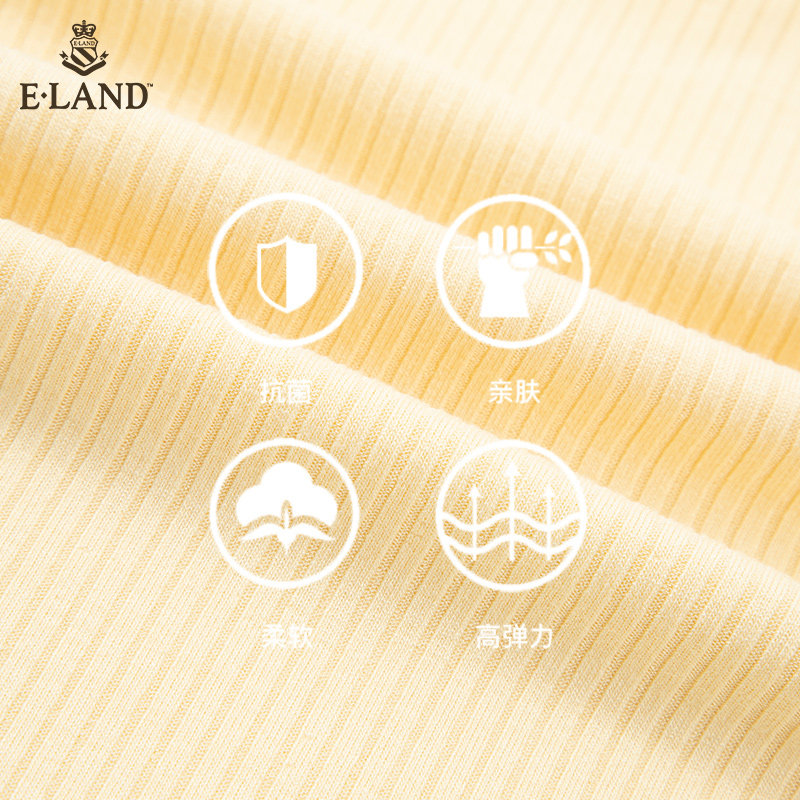 eland20年夏新款彩虹扣短袖 t吊带 ELANDT恤