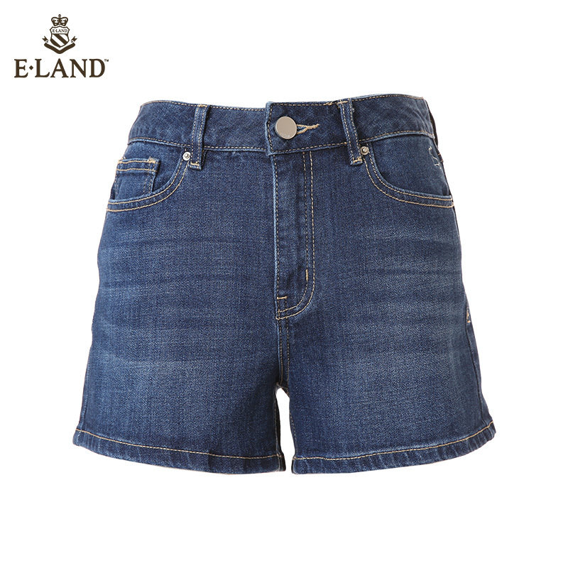 eland夏季新款ins风超火显瘦a字 ELAND牛仔裤