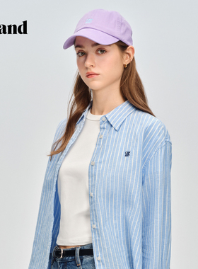 ELAND刺绣棉质棒球帽女