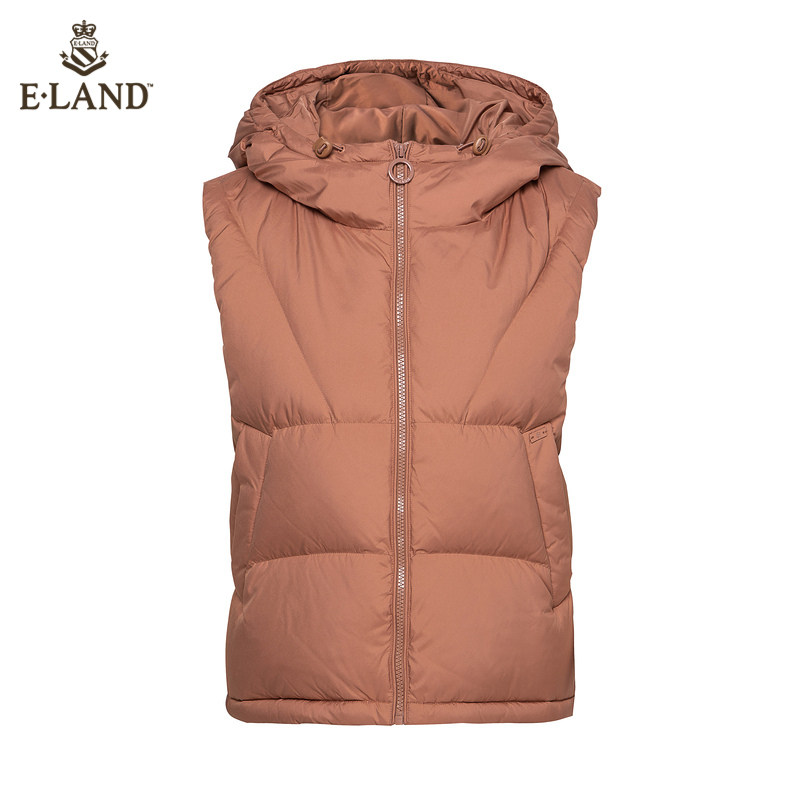 eland衣恋新款轻薄保暖马甲羽绒服 ELAND羽绒服