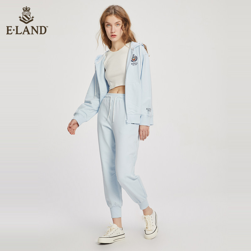 eland衣恋2022年新款运动休闲卫衣 ELAND卫衣/绒衫
