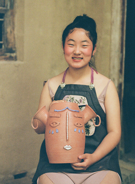 pentfair西夏游牧岩画部落土陶