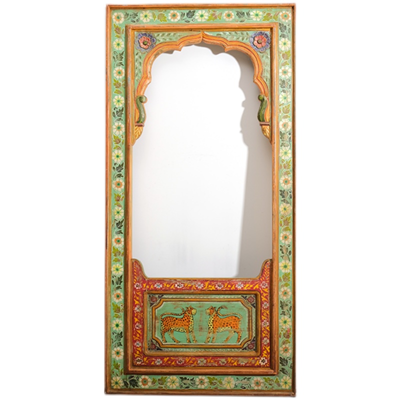 Painted door frame wall decoration imported ethnic retro