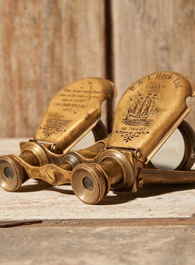 东印度公司系列古董户外指南针