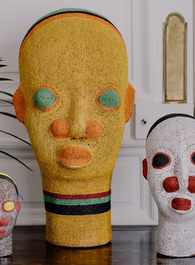 Pentfair阁楼喀麦隆手工串珠头像