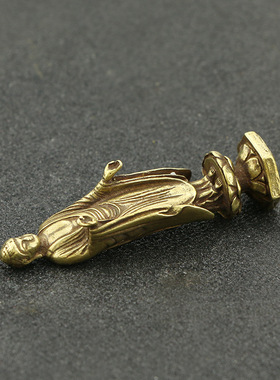 实心佛祖供奉古董小摆件