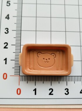 微缩仿真樱花猫咪食玩盘子娃娃屋捏捏装饰盘摆件手工diy树脂配件