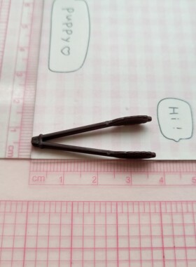 微缩仿真食玩面包夹餐具模型娃屋过家家捏捏装饰摆件手工diy配件