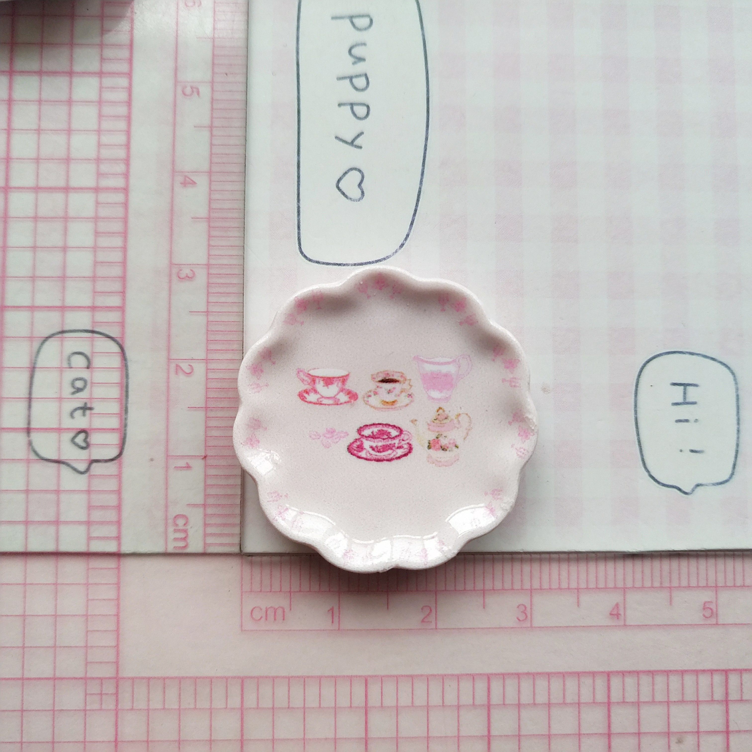 微缩仿真猫咪餐具食玩盘子小鼻嘎捏捏装饰盘摆件手工diy树脂配件,淘宝优惠券,粉丝福利购,淘宝优惠卷