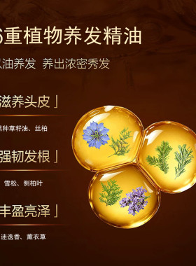 黑种草护发精头皮护理修护柔顺亮
