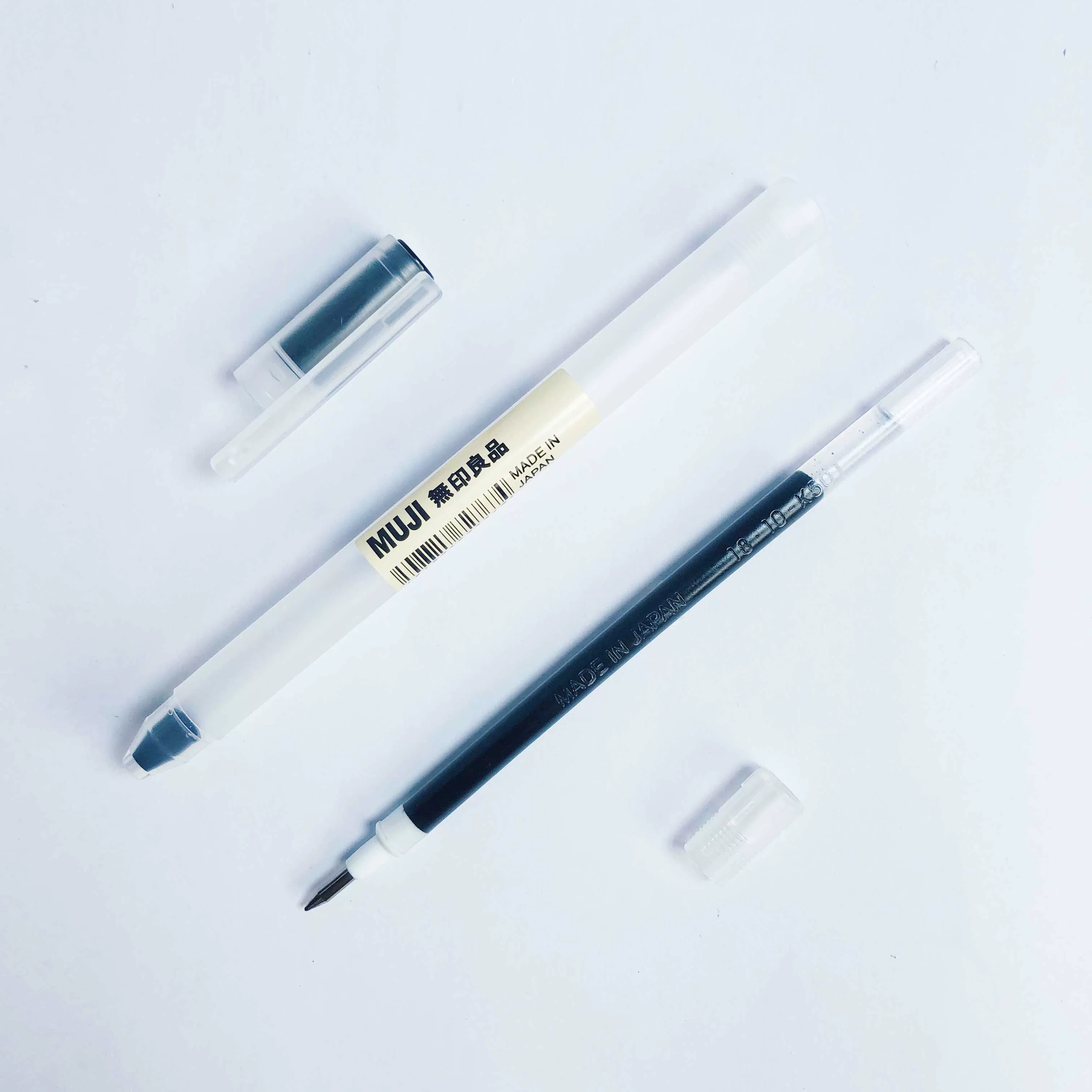 Muji, японские канцелярские товары, цветные карандаши, гель, чернила, роллер-ручка, 38, 0.5 мм
